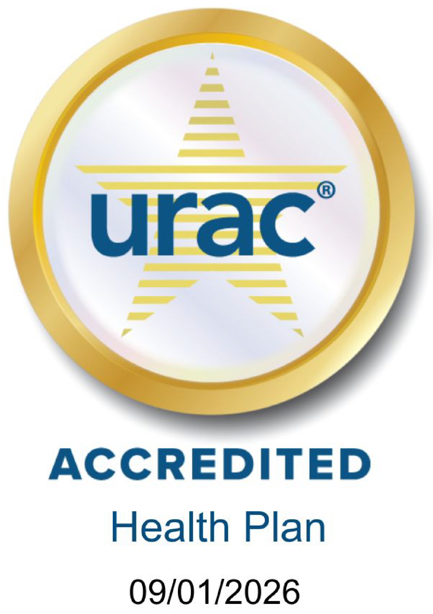 URAC accredited badge