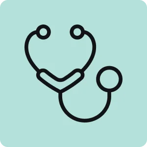 Icon of stethoscope