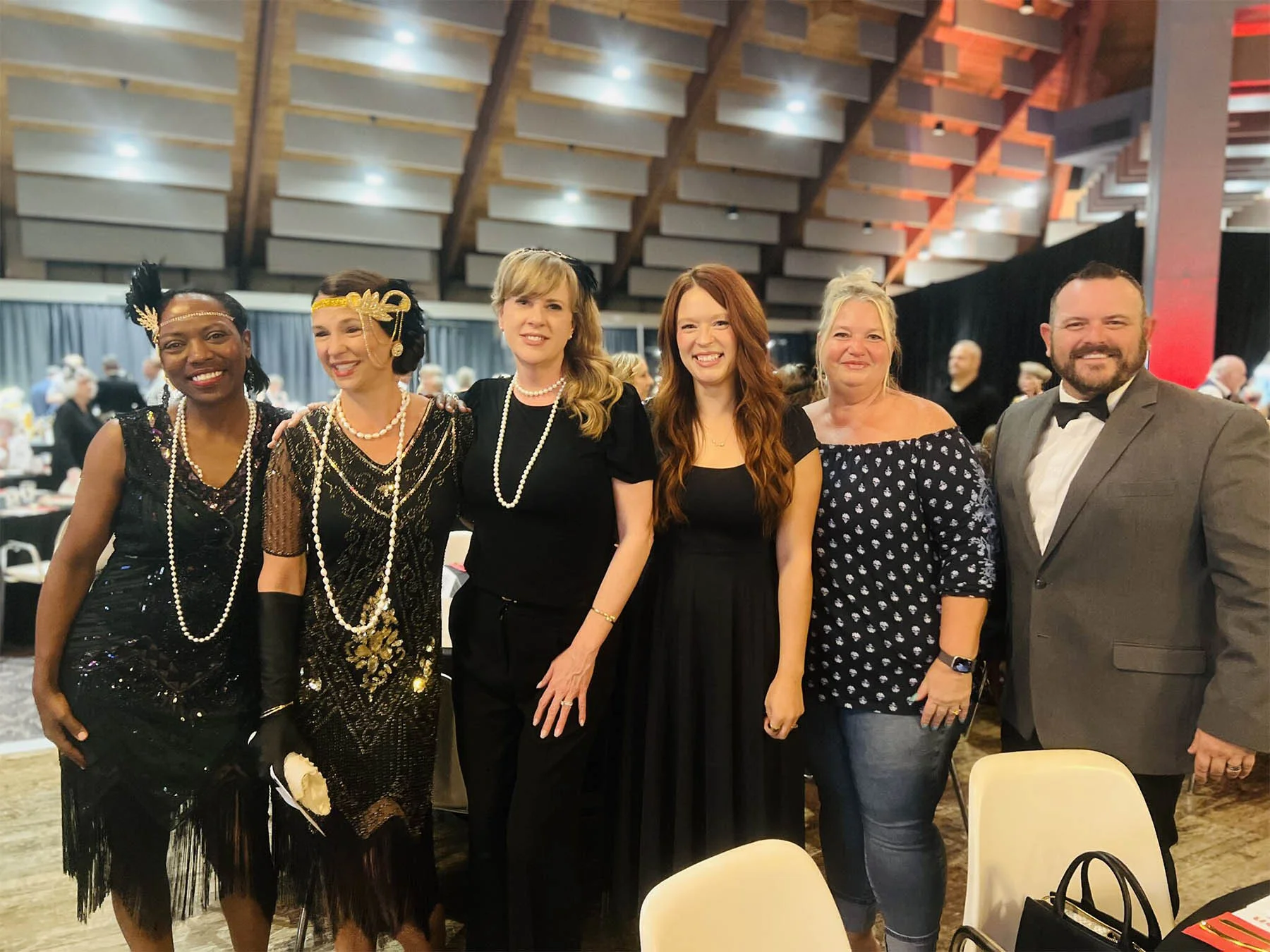 Curana team at 1920's themed night