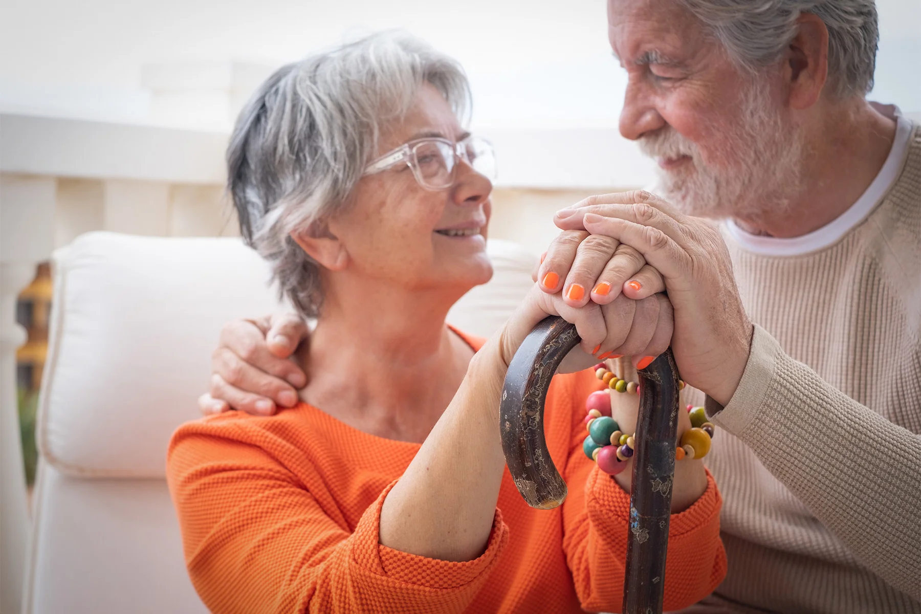 For Residents - Senior couple smiling
